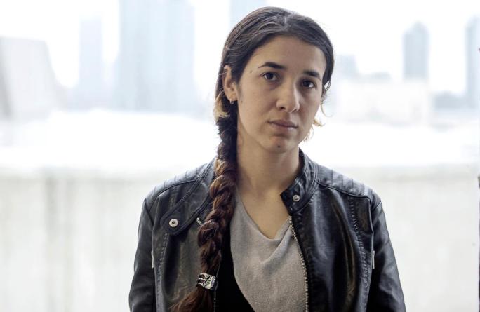 17 December 2015 - Nadia, a young Iraqi Yazidi who was abducted into slavery by members of ISIS, traveled to the US to give interviews and testify at the UN. She is living in Germany. What remains of her family are living in refugee camps.